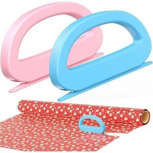 Wrapping Paper Cutter 2-Pack Dual Blade Gift Wrap Tool